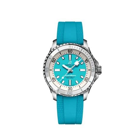 breitling superocean 36 mm|breitling superocean 36 turquoise.